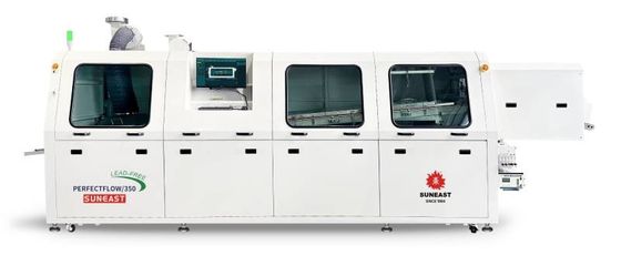 Buy Tunnel Wave Soldering System Full Sealing Nitrogen Filled Automatic Wave Soldering Machine online manufacture
